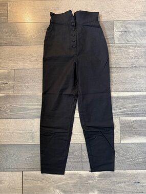 Lovers + Friends High-Waist Black Pants
